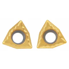 Trigon (W) indexable turning insert for general turning and finishing operations on metal workpieces. Designations include WPHT2151 and WPHT040204. Suitable for industrial machining applications requiring precision and repeatability.