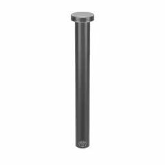 Inch-sized standard clevis pin with 1/4 in diameter and 2 1/4 in shank length. Supplied in a pack of 25. Used to secure linkages in mechanical assemblies such as machinery and agricultural equipment.