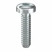 Machine Screw: #10-24 Thread Size, 3/4 in Lg, Steel, Zinc-Plated, Pan, Torx®/Star, 100 PK (MPN 480740)