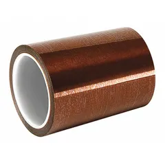 This polyimide film tape with silicone adhesive is designed for high-temperature electrical insulation applications up to 180 °C. It is used for coil winding, capacitor wrapping, and transformer insulation where heat resistance and thin, conformable tape are required.