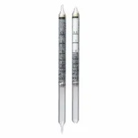 This 10-pack of DRAEGER gas detection tubes is designed for use with DRAEGER Accuro pumps to measure sulfur dioxide (SO2) concentrations in air. The measurement range is 1 to 25 ppm with a low range of 0.5 to 5 ppm. Typical applications include industrial safety monitoring, chemical processing, and combustion environments where spot-check readings of SO2 are required