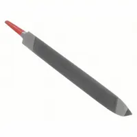 Machinists File: Rectangular, 6 in Lg, 1/4 in Wd, 59_70 Teeth per Inch, Bastard Cut (MPN 73562000)