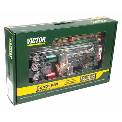 VICTOR Gas Welding Outfit: Acetylene, CGA 510 - Cutting & Heating Outfits