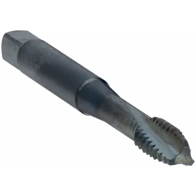 WIDIA GTD Spiral Flute Tap: #5-40 UNC, H2 / 3B, 3 Flute, Plug Chamfer (MPN GT925007) - Spiral-Flute Taps for Nickel & Titanium