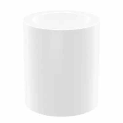 OILITE Sleeve Bearing: PTFE, 9 mm Bore, 12 mm OD, 14 mm Overall Lg, 1,141 lb/sq in-fpm Max PV - Chemical- & Heat-Resistant Plastic Sleeve Bearings