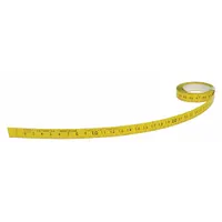 US TAPE Adhesive Backed Tape Measure: Metric, Metric, Decimal, Left to Right, 1/2 in Overall Wd (MPN 50021)