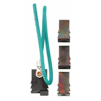 HUBBELL WIRING DEVICE-KELLEMS Universal Cover Mounting Clips: Round, Steel, Hubbell, S1FBCLIP