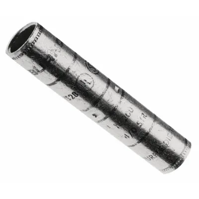 BURNDY Open Barrel Splice: 400 kcmil Wire Size, Blue Code, 4.62 in, Copper Barrel - Crimped Butt Splice Compression Connectors