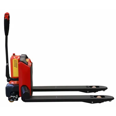 Dayton Pallet Jack: 3,300 lb, 45 in L x 21 in W Fork Dim, 21 in, 10 in, Narrow Fork - Lithium-Ion Electric Pallet Jacks