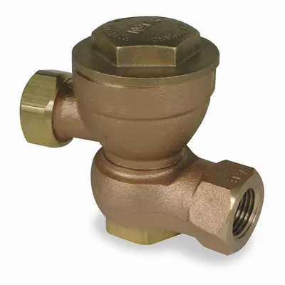 BELL & GOSSETT Brass Offset Thermostatic Steam Trap - Brass Offset Thermostatic Steam Traps