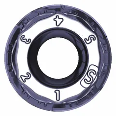 Round indexable milling insert for general-purpose machining of steel and cast iron. The round geometry enables smooth cutting and reduced vibration, suitable for both roughing and finishing operations in industrial manufacturing.