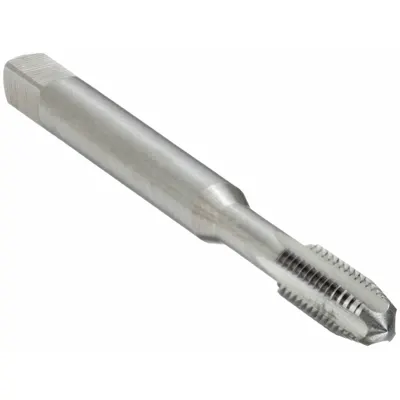 CHICAGO-LATROBE Straight Flute Tap: 1/4"-20 UNC, H3 / 2B, 4 Flute, Plug Chamfer, LH (MPN 317516) - Left-Hand Thread Taps