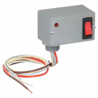FUNCTIONAL DEVICES INC / RIB Prewired Rocker Switch: 3 Positions, SPST - Enclosed Prewired Rocker Switches