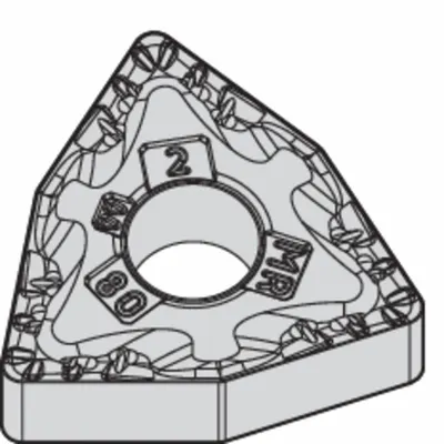 WIDIA Turning Insert: WNMG434MR - Trigon (W) Indexable Turning Inserts