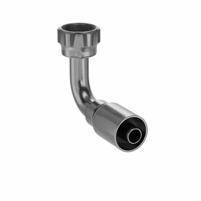 Parker 1J577-16-12 90° Elbow Crimp Hydraulic Hose Fitting - Parker Crimp Hydraulic Hose Fittings with ORS Connection