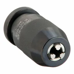 This keyless drill chuck features a JT2 taper mount and a capacity range of 1/32 in to 33/64 in. Ball bearing construction enables smooth operation during drilling tasks. Suitable for precision drilling in metalworking, woodworking, and industrial machining applications where quick bit changes and reliable grip are required.