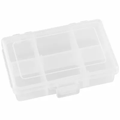 FLAMBEAU T1002 Small Parts Compartmented Box with Adjustable Dividers - Small Parts Compartmented Boxes with Adjustable Dividers