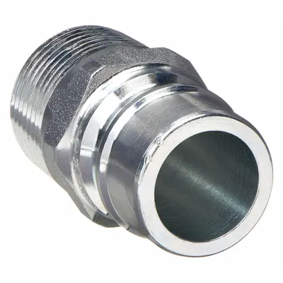 SNAP-TITE Hydraulic Quick Connect Hose Coupling: 3/4 in, Steel, 102.2 lpm Max. Flow Rate - H Series Hydraulic Quick-Connect Coupling Plugs