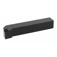 This indexable turning and profiling toolholder is designed for external turning, facing, and profiling operations on lathes and CNC machines. It accepts standard carbide inserts for metal removal in general machining applications.