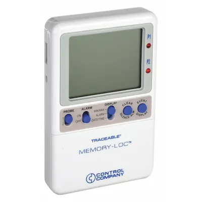 TRACEABLE Thermometers: -58°F to 158°F /-50°C to 70°C, ±0.25°C, Penetration - Thermometers with Data Logging