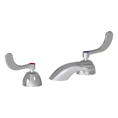CHICAGO FAUCETS 404-E70-317XKAB Widespread Handle Bathroom Faucet - Widespread Handle Bathroom Faucets