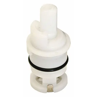 EZ-FLO Cartridge: Use with Hot/Cold Water, Plastic/Stainless Steel - Disc Faucet Cartridges