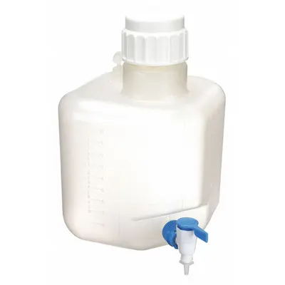 OEM Carboy: 10 L - Rectangular Carboys with Spigots