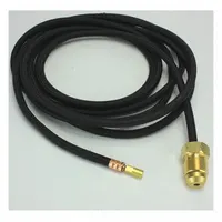 AMERICAN TORCH TIP Power Cable: 12 1/2 ft, 1-Piece, Braided Rubber, 45V03R