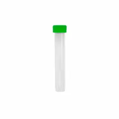 APPROVED VENDOR 15 mL Polypropylene Transport Vial with Green Cap