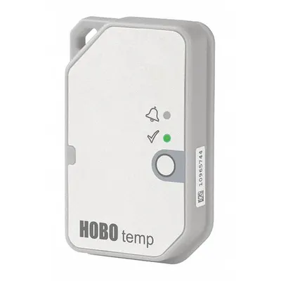 HOBO Temperature Data Logger: -4°F, MX100, Temp, Wireless, -4°F Min Temp Measured °F - Temperature Data Loggers