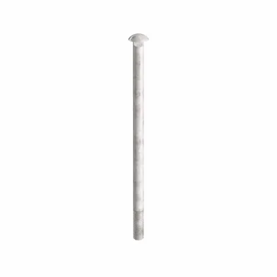 USA INDUSTRIALS Grade 2 Steel Square Neck Carriage Bolt, 1/2"-13 x 10 in, 5-Pack - Grade 2 Steel Square Neck Carriage Bolts