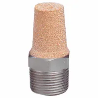 ARROW PNEUMATICS Muffler: 1 1/2 in NPT, 162 scfm, Steel, 40 micron, Bronze, 109 dB NRR (MPN ASP-12)
