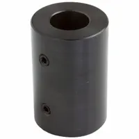 CLIMAX METAL PRODUCTS Rigid Shaft Coupling: 5/8 in Bore Dia 1, 5/8 in Bore Dia 2, Round, One-Piece (MPN RC-062)