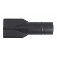Blower tool accessory for backpack vacuum cleaners. Converts the vacuum into a blower for clearing debris from floors, workbenches, and equipment. Replacement part for maintenance and janitorial tasks