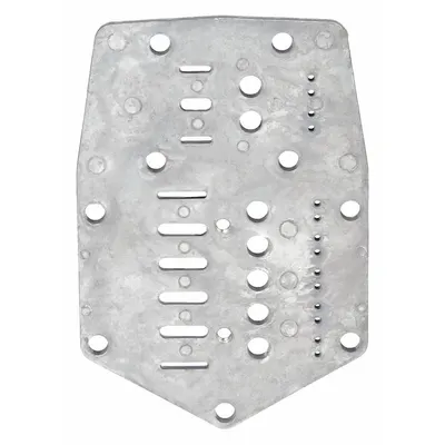 SPEEDAIRE Valve Plate,Reed Threaded,Aluminum: M2088 - Air Compressor Parts