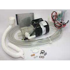 Replacement lip seal for commercial ice machines. Creates a watertight seal in the ice-making mechanism to prevent leaks. Used in food service, hospitality, and industrial cooling applications.