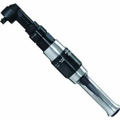 CLECO Nutrunner: Heavy Duty, Right Angle, 3/4 in Drive, Pin Detent - Right-Angle Air-Powered Nutrunners