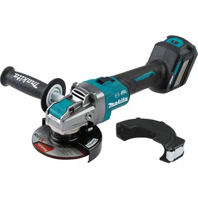 MAKITA Angle Grinder: 5 in Wheel Dia, Brushless Motor, 4.0 Ah, 40V DC, Std Head - Makita Cordless Angle Grinders
