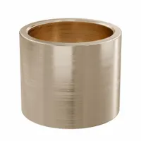 Sleeve Bearing: Bronze, SAE 841, 50 mm Bore, 60 mm OD, 50 mm Lg, 49,938 lb/sq in-fpm Max PV, 2 PK (MPN AAM5060-50B)