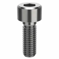 Socket Head Cap Screw: M5x0.80 Thread Size, 14 mm Lg, Std, Plain, Stainless Steel, 316 H5 (MPN ZSS616M5X14)