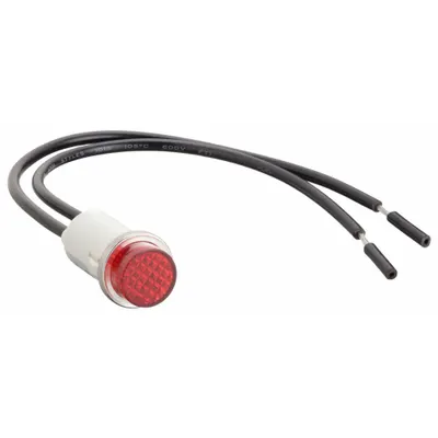 OEM Raised Panel Light: Red - Neon Indicator Pilot Lights