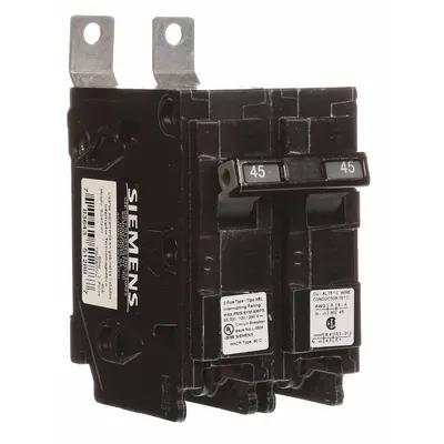 SIEMENS B245HH Miniature Circuit Breaker - B Series, Bolt-On Siemens Miniature Circuit Breakers