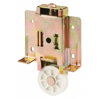 This hanging door roller from PRIME-LINE has a width of 3-3/4 inches and supports doors weighing up to 60 lb. It is designed for use in sliding door applications in industrial or commercial settings