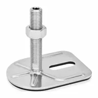 JW WINCO Male-End Leveling Mount: Swiveling Stud, 5/8"-11 Thread Size, 3 3/20 in, 4,496 lbf Capacity (MPN 43-80-5/8X11-75-E3-UK)