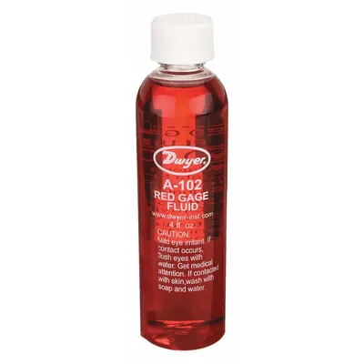 Dwyer Gauge Oil: A-102 - Analog Manometer Fluids