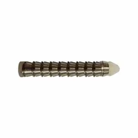 This HAM-LET compression fitting nut is a double-ferrule stainless steel fitting for 5/8 in OD tubing, part of the Let-Lok series. It is compatible with Swagelok brands and designed for use in industrial fluid systems, including hydraulic, pneumatic, and instrumentation applications requiring leak-free joints