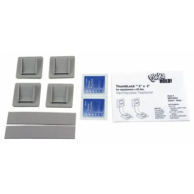 QUAKEHOLD Equipment Fastener RD.T4.4G.1 - Countertop & Desktop Equipment Straps & Brackets