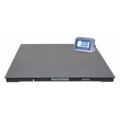 B-TEK Floor Scale: 5,000 lb Wt Capacity - Imperial, 1 lb Readability, Floor Scale - Floor Scales