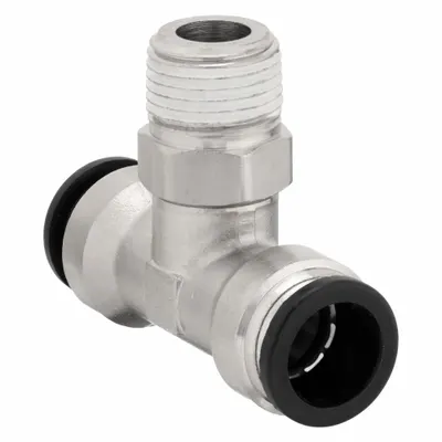 PARKER Nickel-Plated Brass Tube Fitting - Nickel-Plated Brass Tube Fittings