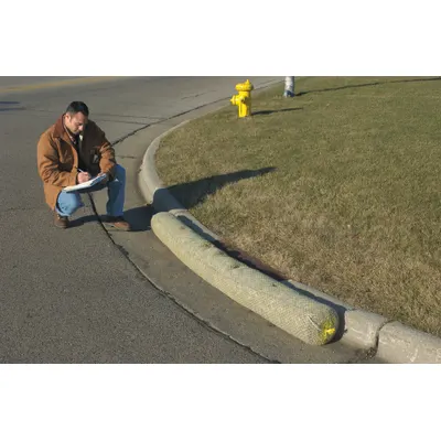 ULTRATECH Gutter Guard: 8 ft x 9 in x 9 in - Set-In-Place Curb Drain Filters